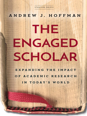 cover image of The Engaged Scholar